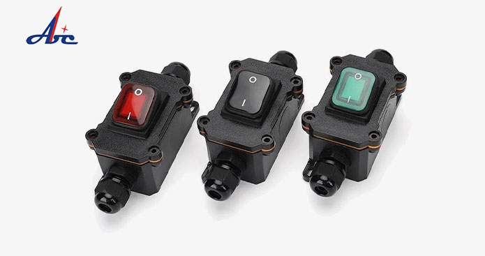 AIBEIKEN Waterproof Rocker Switch Box