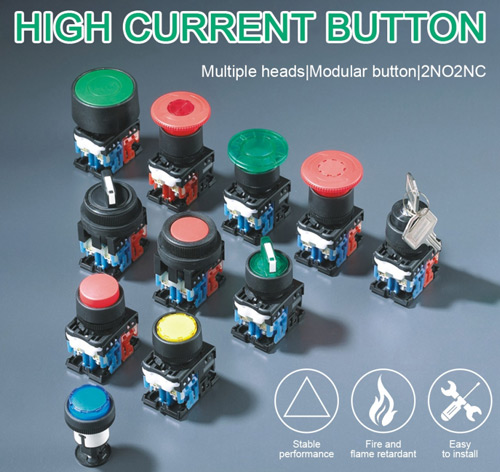 HIGH CURRENT BUTTON