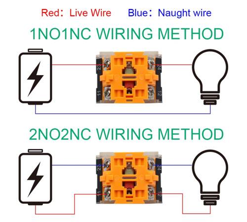 2NO2NC WIRING METHOD