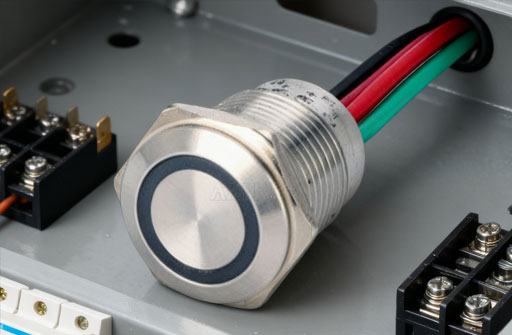 16mm 1NO Touch Switch Illuminated LED 12V